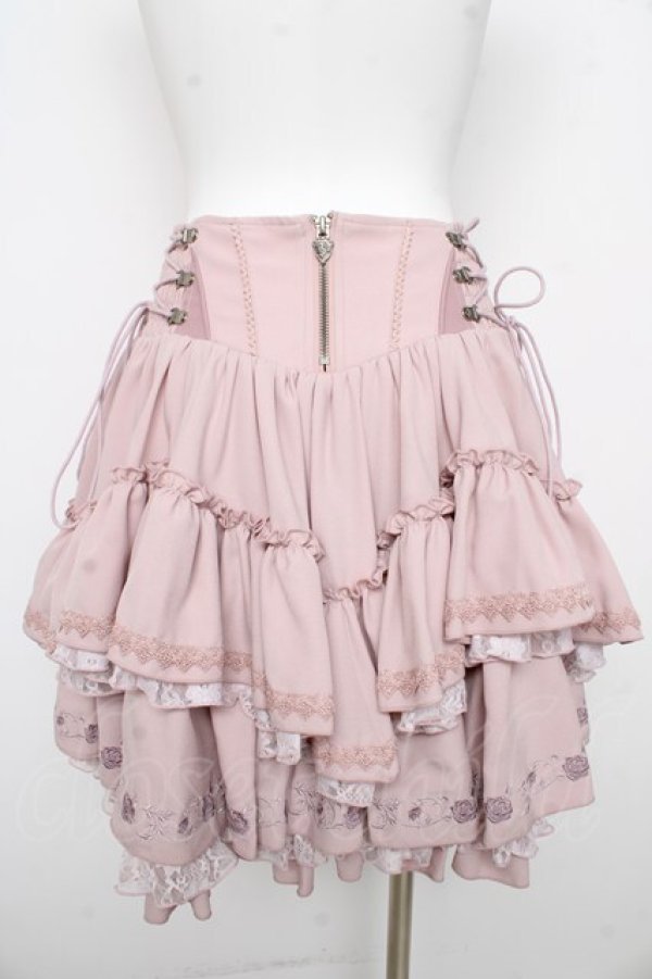 画像2: OZZ ANGELO / Noble Harpyスカート  ピンク Y-26-02-09-144-OO-SK-SZ-ZY (2)