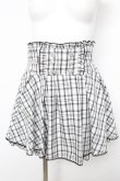 画像1: NOEMIE / チェックスカパン  白 Y-26-02-09-151-LO-PA-SZ-ZY (1)