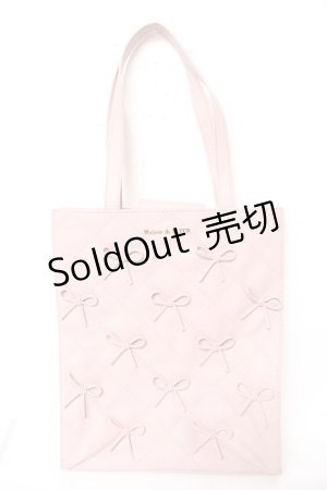 画像: Maison de FLEUR / 希望のリボンバッグ  ピンク Y-26-02-09-029-LO-BG-SZ-ZY