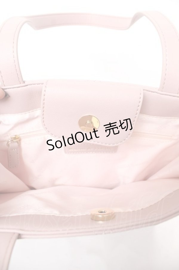 画像3: Maison de FLEUR / 希望のリボンバッグ  ピンク Y-26-02-09-029-LO-BG-SZ-ZY (3)