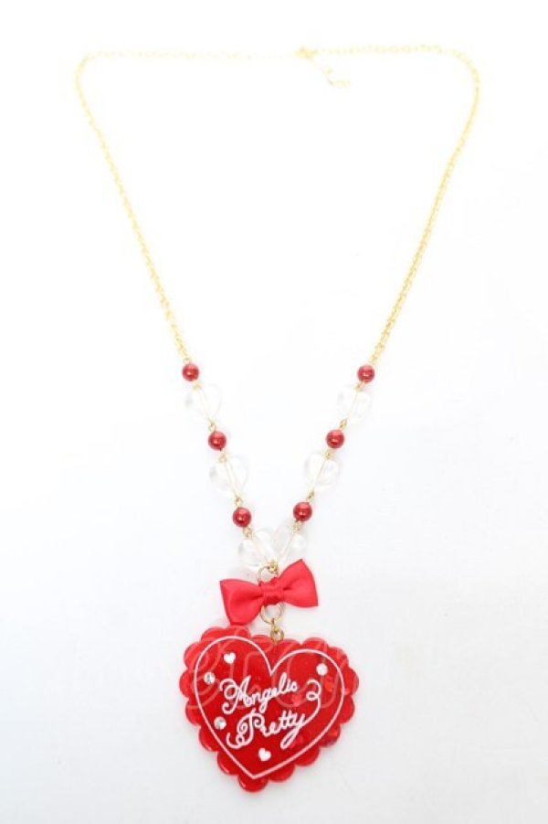 画像3: Angelic Pretty / トッピングハートネックレス  赤 Y-26-02-09-003-AP-AC-SZ-ZY (3)