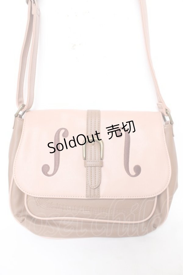 画像1: axes femme / バイオリンモチーフバッグ  ベージュ Y-26-02-09-034-AX-BG-SZ-ZY (1)