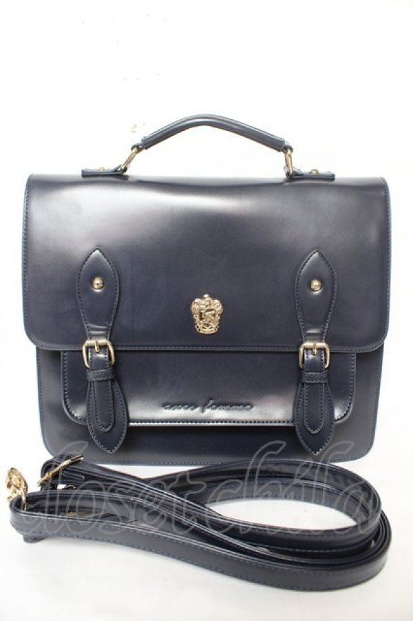 画像1: axes femme / ハリー・ポッター／サッチェル バッグ  紺 Y-26-02-09-035-AX-BG-SZ-ZY (1)