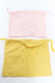 画像2: PINK HOUSE / ひまわり巾着セット  イエロー/ピンク Y-26-02-09-036-LO-ZA-SZ-ZY (2)