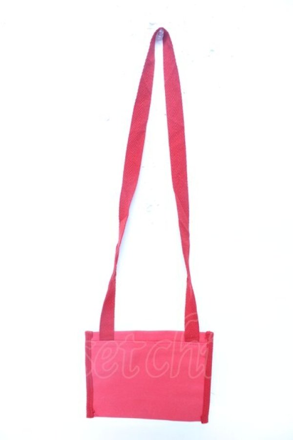 画像2: PINK HOUSE / BABY PINK HOUSEワッペンショルダーポーチ  赤 Y-26-02-09-039-LO-BG-SZ-ZY (2)