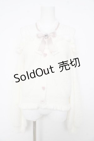 画像: LIZ LISA / レイヤード風肩あきニット 0 オフ白 Y-26-02-11-044-LO-TO-SZ-ZY