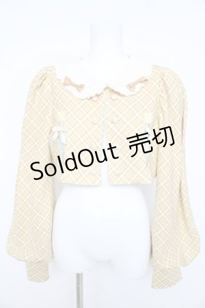 画像: Hoshibako Works / チューリップさんバルーンスリーブボレロ M イエロー Y-26-02-11-052-LO-JA-SZ-ZY