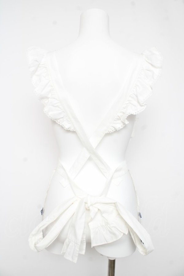 画像2: Angelic Pretty / Fancy Ribbonエプロン  白 Y-26-02-11-054-AP-OP-AS-ZY (2)