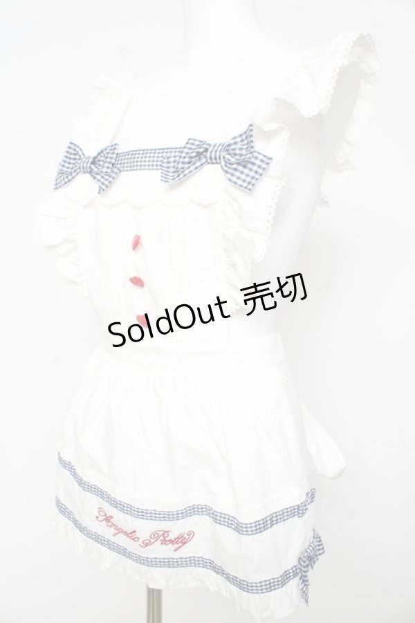 画像3: Angelic Pretty / Fancy Ribbonエプロン  白 Y-26-02-11-054-AP-OP-AS-ZY (3)