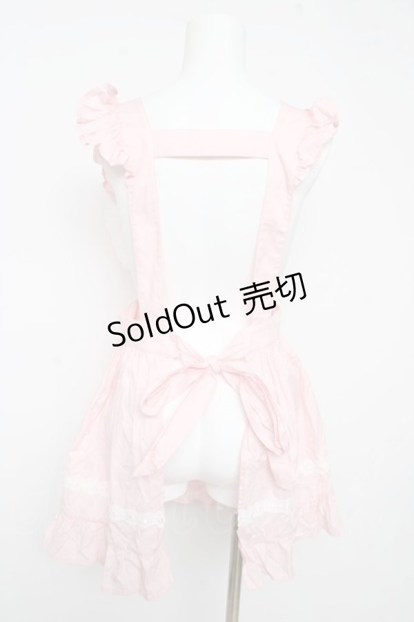 画像2: BABY, THE STARS SHINE BRIGHT / ハートエプロン  ピンク Y-26-02-11-055-BA-OP-SZ-ZY (2)