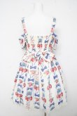 画像2: Angelic Pretty / Strawberry Dollジャンパースカートset  アイボリー Y-26-02-11-056-AP-OP-AS-ZY (2)
