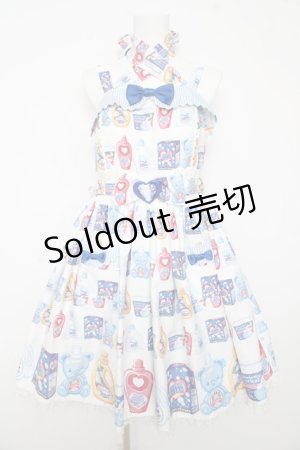 画像: Angelic Pretty / Sunny Smile Laundryジャンパースカート  アイボリー Y-26-02-11-057-AP-OP-AS-ZY