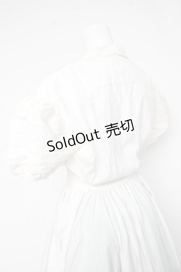 画像5: INGEBORG / ベルト付ロングフレアワンピース  白 Y-26-02-11-058-LO-OP-SZ-ZY (5)