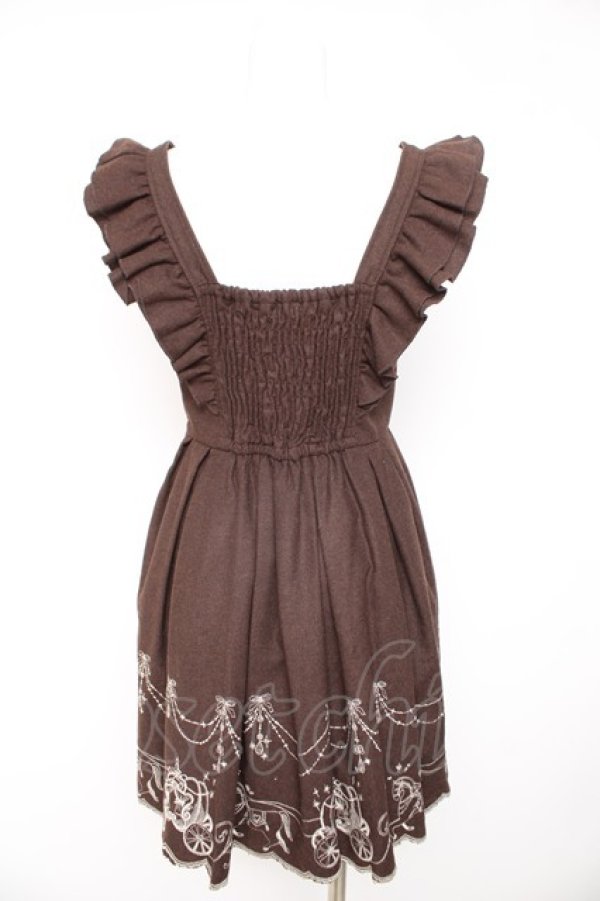 画像2: LIZ LISA / シンデレラ刺繍ジャンスカ 0 ブラウj Y-26-02-11-071-LO-OP-SZ-ZY (2)