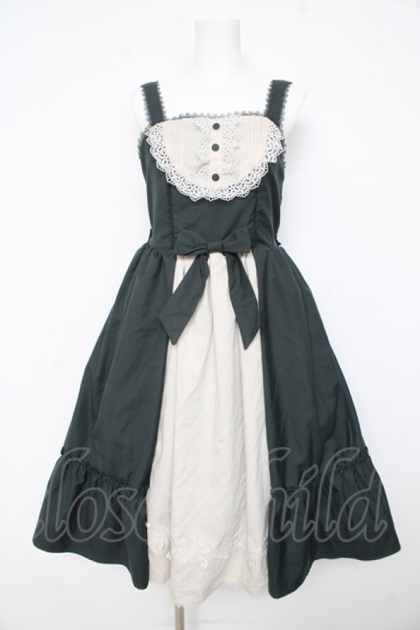 画像1: axes femme kawaii / 童話の小公女ジャンスカ M グリーン Y-26-02-11-073-AX-OP-SZ-ZY (1)