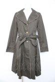 画像1: axes femme / ロングトレンチコート M カーキ Y-26-02-11-083-AX-CO-SZ-ZY (1)