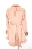 画像2: axes femme / スリットワンピコート  ピンク Y-26-02-11-085-AX-CO-SZ-ZY (2)