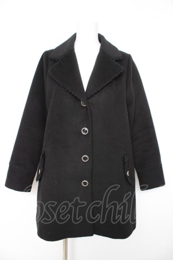 画像1: axes femme POETIQUE / テーラードコート M 黒 Y-26-02-11-096-AX-CO-SZ-ZY (1)