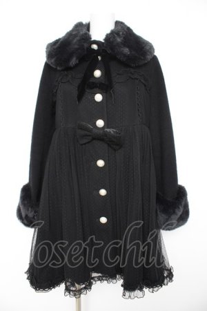 画像: Angelic Pretty / Babydollコート  黒 Y-26-02-11-098-AP-CO-SZ-ZY