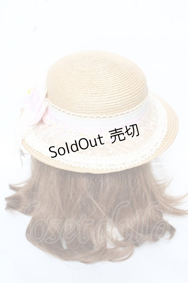 画像3: Angelic Pretty / マーガレットドールストローハット  ピンク Y-26-02-11-016-AP-AC-AS-ZY (3)