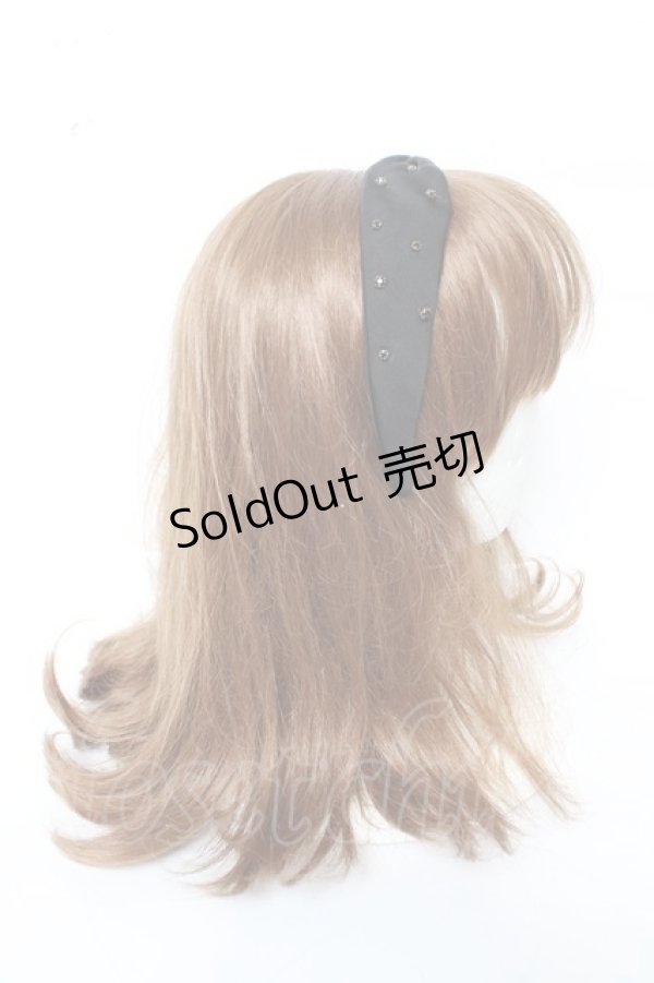 画像3: Fi.n.t / ビーズ付きカチューシャ  黒 Y-26-02-11-021-CA-AC-SZ-ZY (3)