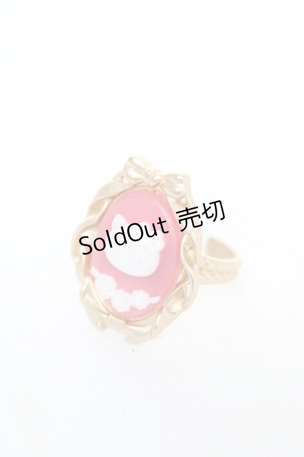 画像1: Maison de FLEUR / サンリオキャラクターズ カメオリング  ハローキティ Y-26-02-13-001-LO-AC-SZ-ZY (1)