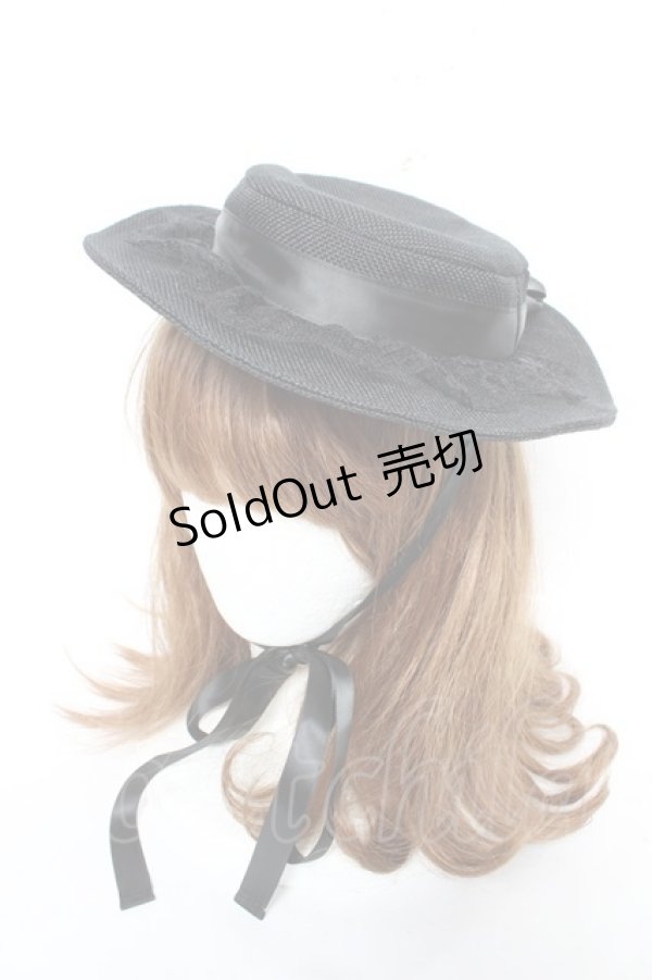 画像1: m petit by misako / AMキャノティエ  黒 Y-26-02-13-053-LO-AC-SZ-ZY (1)