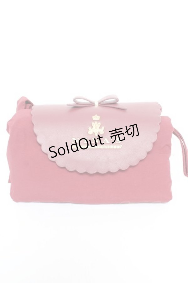 画像1: m petit by misako / NINA’Sコラボエコバッグ  濃赤 Y-26-02-13-057-LO-BG-SZ-ZY (1)