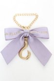 画像2: Maison de FLEUR / EC限定 イニシャルリボンパールチャーム  S Y-26-02-13-006-LO-ZA-SZ-ZY (2)