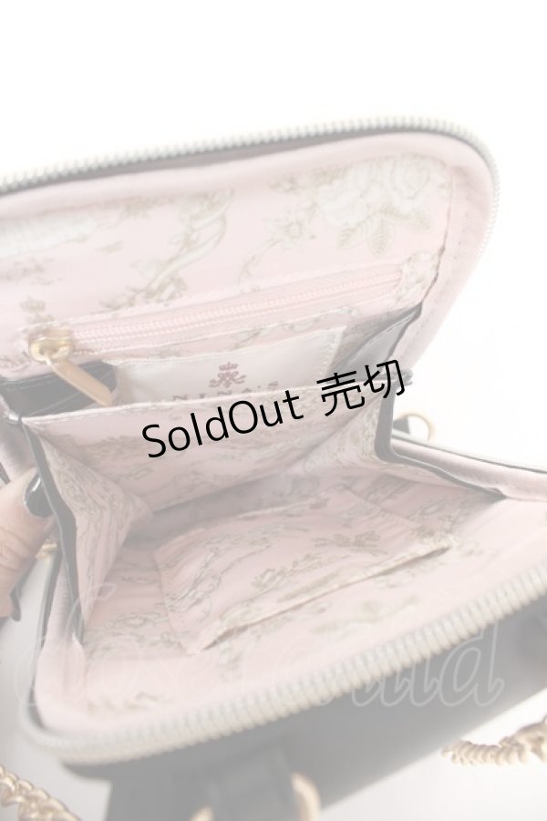 画像3: m petit by misako / NINA′Sスマホショルダーバッグ  中黒 Y-26-02-13-058-LO-BG-SZ-ZY (3)