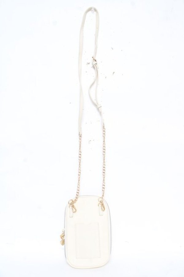 画像2: m petit by misako / AMリボンショルダーバッグ  中白 Y-26-02-13-059-LO-BG-SZ-ZY (2)