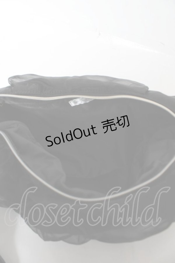 画像3: m petit by misako / AMチュールリボンショルダーバッグ  中黒 Y-26-02-13-071-LO-BG-SZ-ZY (3)