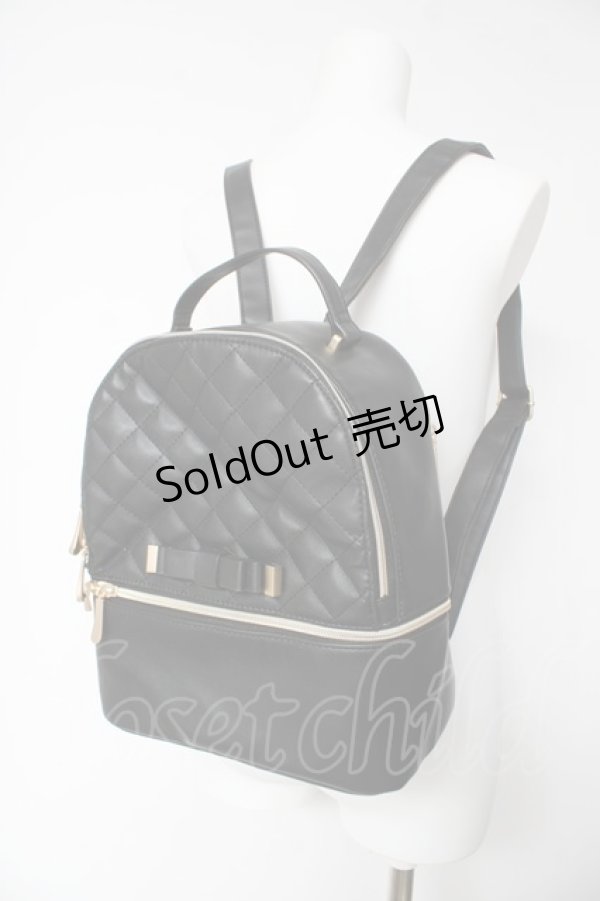 画像1: m petit by misako / リュック  中黒 Y-26-02-13-074-LO-BG-SZ-ZY (1)