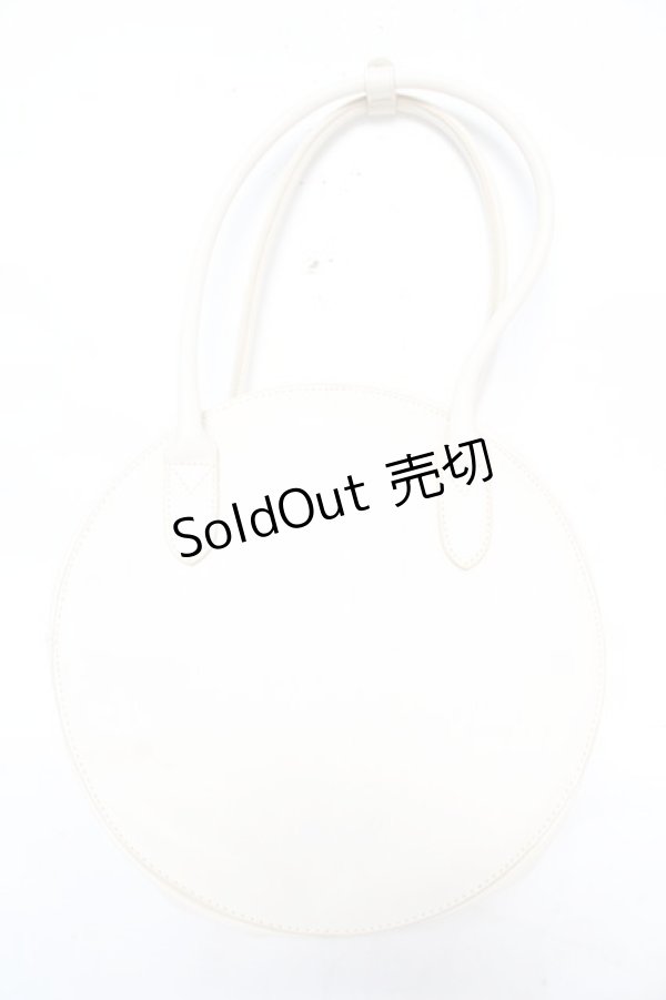 画像2: ｍ petit by misako / AMサークルリボントートバッグ  中白 Y-26-02-13-075-LO-BG-SZ-ZY (2)