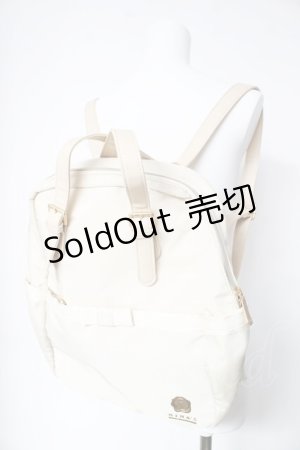 画像: m petit by misako / AM2WAYリュック  中白 Y-26-02-13-079-LO-BG-SZ-ZY