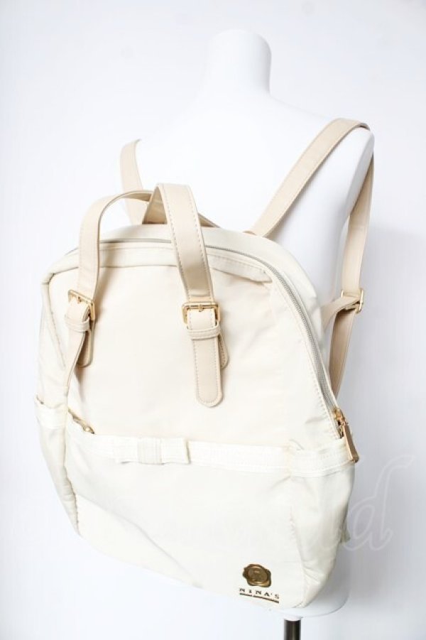 画像1: m petit by misako / AM2WAYリュック  中白 Y-26-02-13-079-LO-BG-SZ-ZY (1)