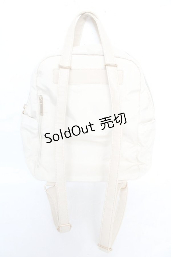 画像2: m petit by misako / AM2WAYリュック  中白 Y-26-02-13-079-LO-BG-SZ-ZY (2)