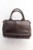 画像2: m petit by misako / AMレースアップ 2WAY トートバッグ  中茶 Y-26-02-13-080-LO-BG-SZ-ZY (2)
