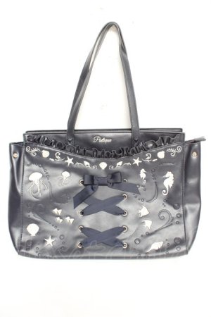 画像: axes femme POETIQUE / アクアリウム刺繍トートバッグ  紺 Y-26-02-13-081-AX-BG-SZ-ZY