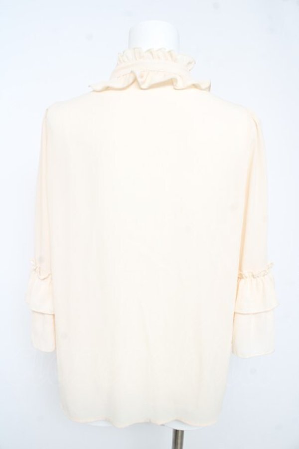 画像2: axes femme kawaii / シャルロットブラウス M 生成り Y-26-02-13-085-AX-BL-SZ-ZY (2)