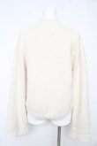 画像2: axes femme / フレア袖ハイネックニット F クリーム Y-26-02-13-092-AX-TO-SZ-ZY (2)