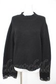 画像1: axes femme / フレア袖ハイネックニット F 黒 Y-26-02-13-099-AX-TO-SZ-ZY (1)
