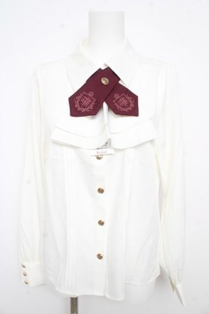 画像: Amavel / Noble Apprentice クロスタイブラウス F エンジ Y-26-02-13-106-CA-BL-SZ-ZY