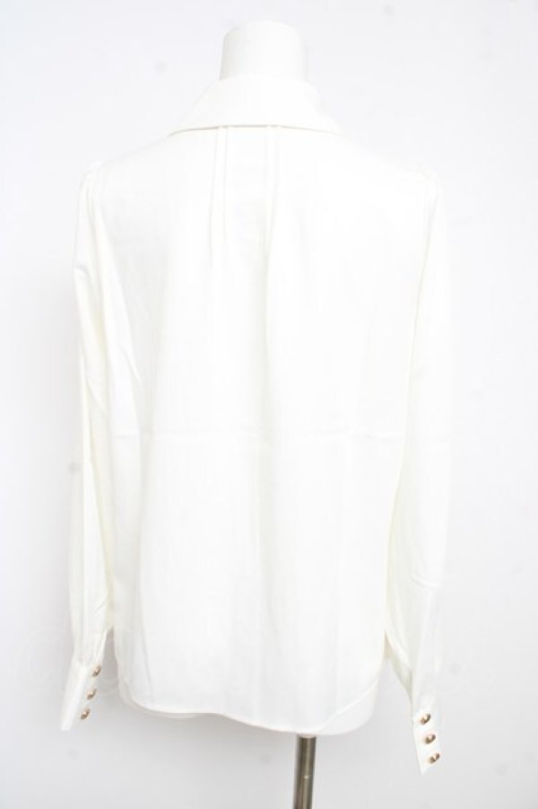 画像2: Amavel / Noble Apprentice クロスタイブラウス F エンジ Y-26-02-13-106-CA-BL-SZ-ZY (2)