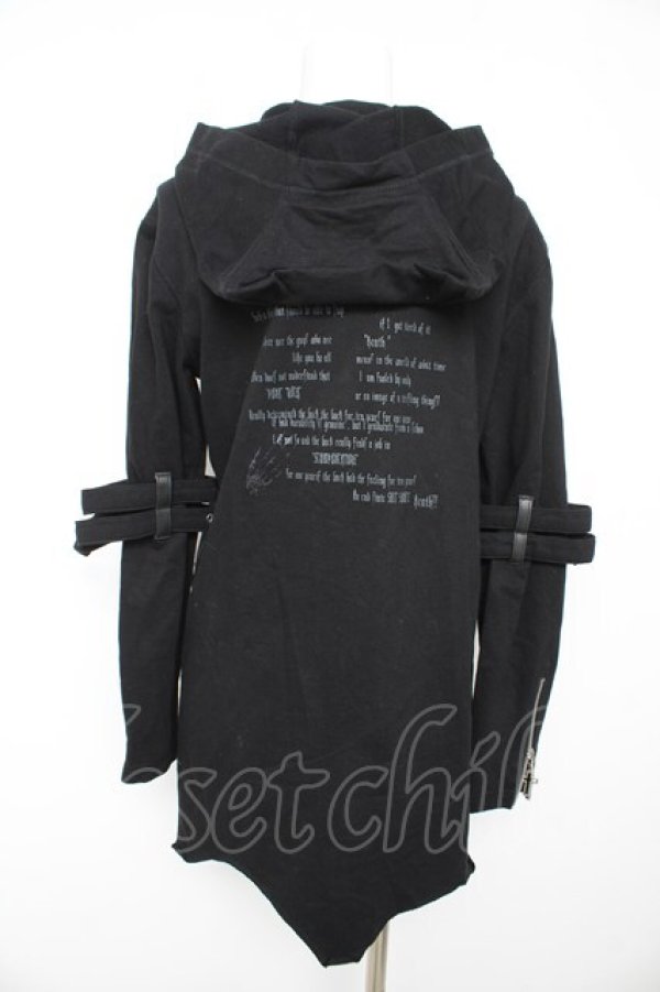 画像2: REACH Produced by Keystation / ネコミミフード変形パーカー F 黒 Y-26-02-13-110-PU-TO-SZ-ZY (2)