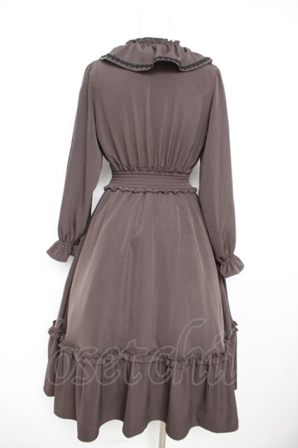 画像2: m petit by misako / ワンピース S 中茶 Y-26-02-13-118-LO-OP-SZ-ZY (2)