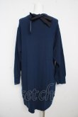 画像2: Jane Marple / Spirit of libertyスウェットドレス M ネイビー Y-26-02-13-120-JM-OP-SZ-ZY (2)