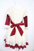 画像2: Favorite / 明日のナージャ×Favoriteコラボレーション　アップルフィールドワンピース M 赤×生成り Y-26-02-13-125-LO-OP-SZ-ZY (2)