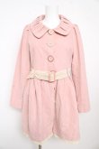 画像1: Ank Rouge / レースベルトスプリングコート M ピンク Y-26-02-13-130-CA-CO-SZ-ZY (1)