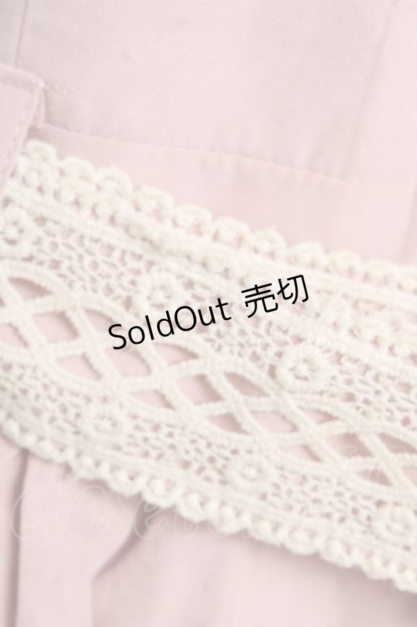 画像4: Ank Rouge / レースベルトスプリングコート M ピンク Y-26-02-13-130-CA-CO-SZ-ZY (4)